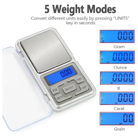 Pocket Digital Scale 0,01-200gr